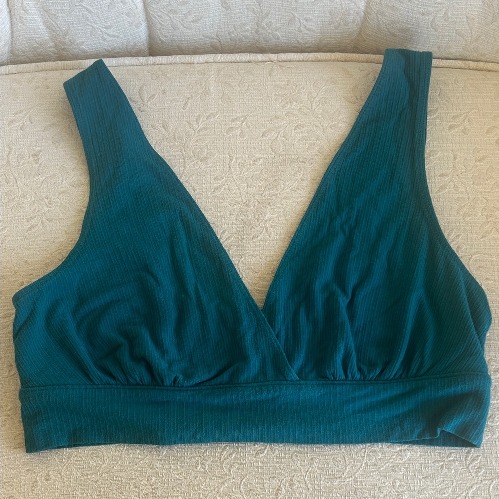 Old Navt Ribbed nursing Bralette